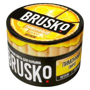 Смесь для кальяна BRUSKO MEDIUM – Лимонный пирог 50 гр.
