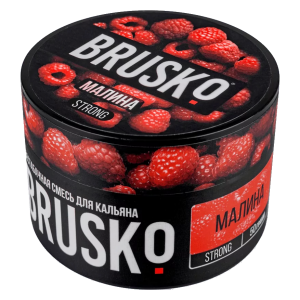 Смесь для кальяна BRUSKO STRONG – Малина 50 гр.