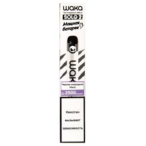 Электронная сигарета WAKA – Чёрная смородина Мята 2500 затяжек
