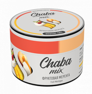 Смесь для кальяна Chaba – Фруктовая меренга Nicotine Free 50 гр.