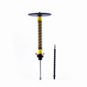Кальян MAMAY CUSTOMS Coilovers жёлто-черный (без колбы) Кальян MAMAY CUSTOMS Coilovers жёлто-черный (без колбы)