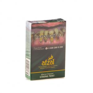 Табак для кальяна Afzal – Strong mint 40 гр.
