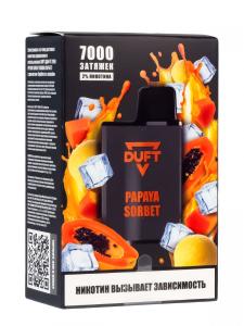 Электронная сигарета DUFT – Папайя сорбет 7000 затяжек