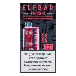 Электронная сигарета Elf Bar TE – Персик Яблоко 5000 затяжек