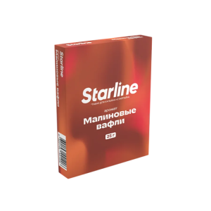 Табак для кальяна Starline Старлайн – Малиновые вафли 25 гр.