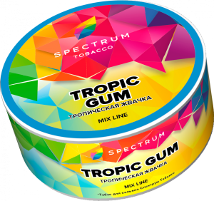 Табак для кальяна Spectrum Mix Line – Tropic Gum 25 гр.