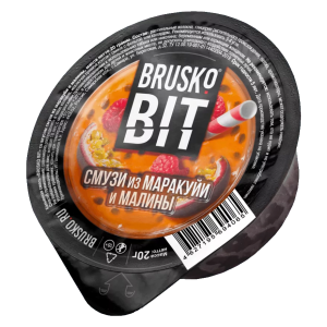 Смесь для кальяна BRUSKO BIT – Смузи из маракуйи и малины 20 гр.