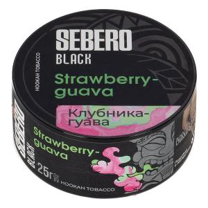 Табак для кальяна Sebero Black – Strawberry Guava 25 гр.