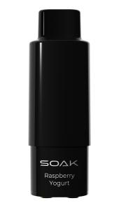 Электронная сигарета SOAK Q – Малиновый йогурт 3000 затяжек