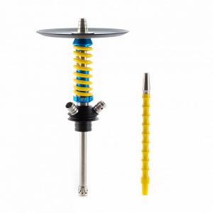 Кальян MAMAY CUSTOMS Coilover Micro сине-жёлтый (без колбы) (гр. Котофаки) Кальян MAMAY CUSTOMS Coilover Micro сине-жёлтый (без колбы) (гр. Котофаки)