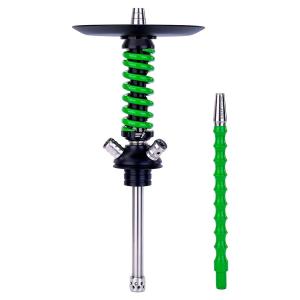 Кальян MAMAY CUSTOMS Coilover Micro чёрно-салатовый (без колбы)
