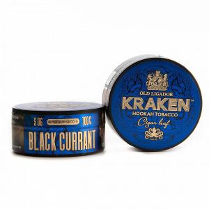 Табак для кальяна Kraken Medium Seco – Blackcurrant 100 гр.