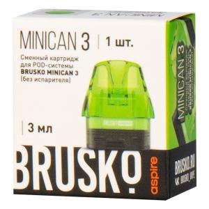 Картридж к электронной системе BRUSKO Minican 3 – зеленый