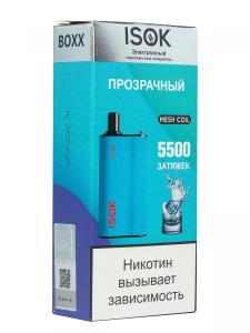 Электронная сигарета ISOK BOXX – Прозрачный 5500 затяжек