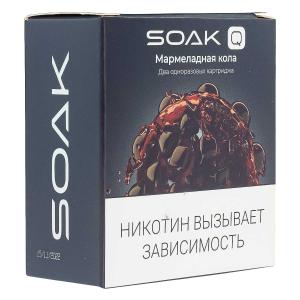 Картридж SOAK Q – Мармеладная кола 1500 затяжек 2шт