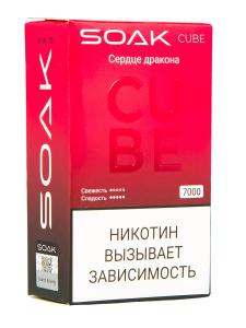 Электронная сигарета SOAK CUBE – Сердце дракона 7000 затяжек