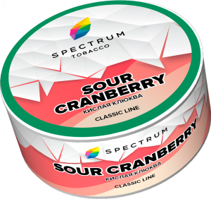 Табак для кальяна Spectrum – Sour cranberry 25 гр.