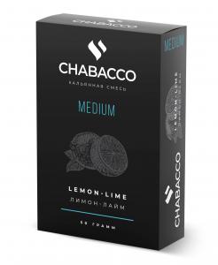 Табак для кальяна Chabacco MEDIUM – Lemon lime 50 гр.