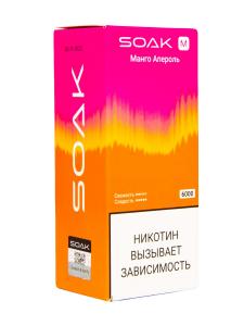 Электронная сигарета SOAK M – Апероль манго 6000 затяжек