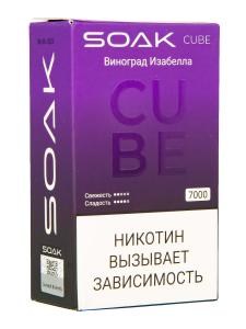 Электронная сигарета SOAK CUBE – Виноград Изабелла 7000 затяжек