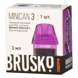 Картридж к электронной системе BRUSKO Minican 3 – фиолетовый