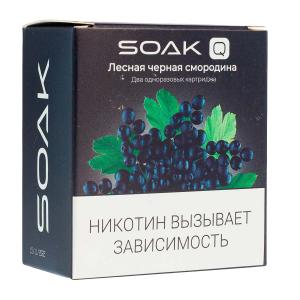 Картридж SOAK Q – Лесная черная смородина 1500 затяжек 2шт