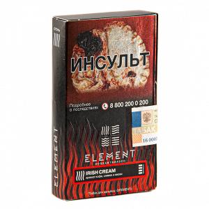 Табак для кальяна Element Огонь – Irish cream 25 гр.