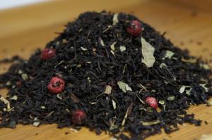 Черный чай листовой черная смородина, Германия, 100 гр.