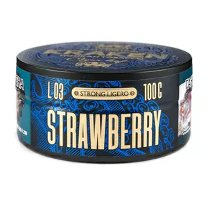 Табак для кальяна Kraken Strong Ligero – Strawberry 100 гр.