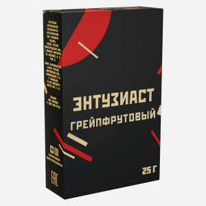 Табак для кальяна Энтузиаст – с ароматом грейпфрута (ГРЕЙПФРУТОВЫЙ) 25 гр.