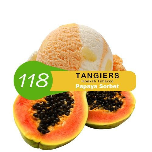 Табак для кальяна Tangiers (Танжирс) Noir – Papaya Sorbet 100 гр.