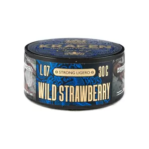 Табак для кальяна Kraken Strong Ligero – Wild Strawberry 30 гр.