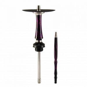Кальян Voodoo Smoke DOWN Custom black-violet (мунд. в цвет)