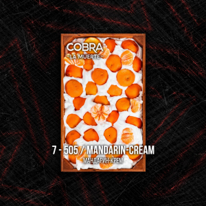 Табак для кальяна Cobra La Muerte – Mandarin Cream (Мандарин Крем) 40 гр.