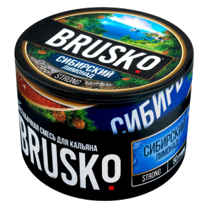 Смесь для кальяна BRUSKO STRONG – Сибирский лимонад 50 гр.