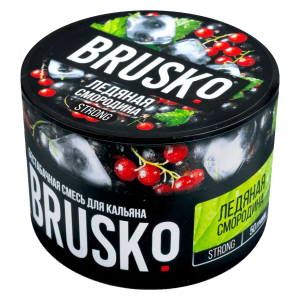 Смесь для кальяна BRUSKO STRONG – Ледяная смородина 50 гр.