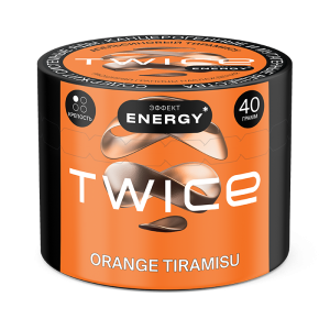 Табак для кальяна TWICE – Апельсиновый тирамису 40 гр.