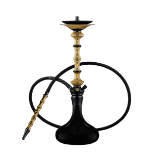 Кальян Japona Hookah Lotus Yellow + Black колба