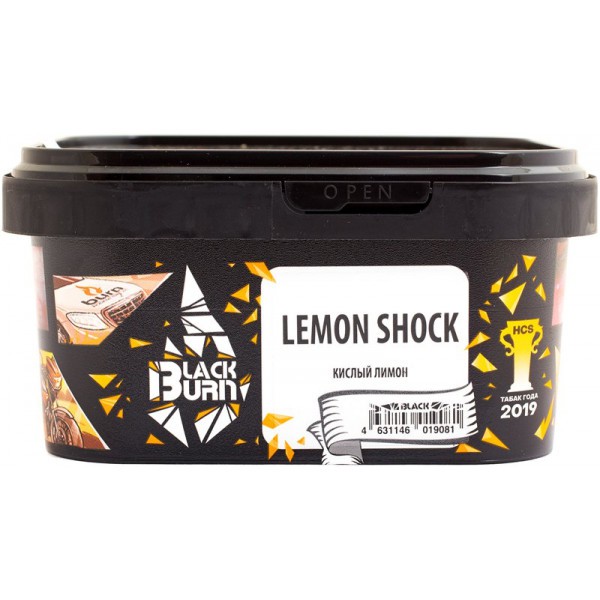 Табак для кальяна Black Burn – Lemon Shock 200 гр.