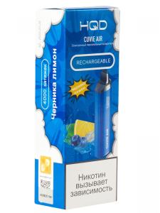 Электронная сигарета HQD Cuvie AIR – Черника-лимон 4000 затяжек