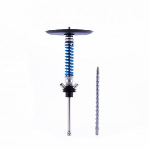 Кальян MAMAY CUSTOMS Coilovers MINI хром-голубой лак (грав. черепа) (без колбы) Кальян MAMAY CUSTOMS Coilovers MINI хром-голубой лак (грав. черепа) (без колбы)