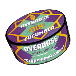 Табак для кальяна Overdose – Gin Cucumber 100 гр.