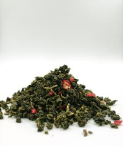 Чай Улун (Оолонг) с добавками клюквенный, 100 гр.