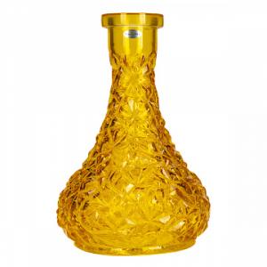 Колба для кальяна Vessel Glass Капля кристалл жёлтый