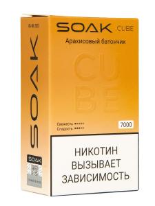 Электронная сигарета SOAK CUBE – Арахисовый батончик 7000 затяжек