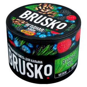 Смесь для кальяна BRUSKO MEDIUM – Ягодная хвоя 50 гр.