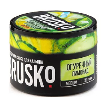 Смесь для кальяна BRUSKO MEDIUM – Огуречный лимонад 50 гр.