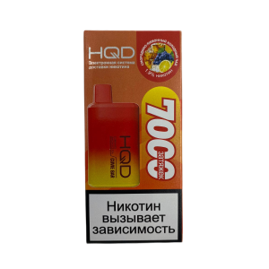 Электронная сигарета HQD Cuvie BAR – Холодный черный чай со смородиной и лимоном 7000 затяжек