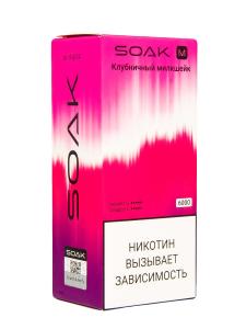 Электронная сигарета SOAK M – Клубничный крем 6000 затяжек