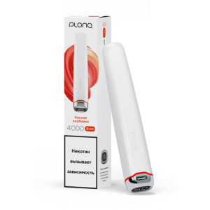 Электронная сигарета PLONQ PLUS PRO – Кислая клубника 4000 затяжек